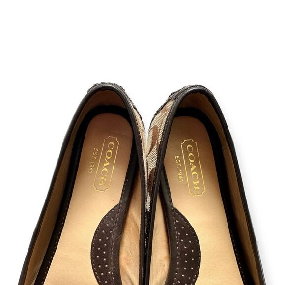 🔃Coach Signature Ballet Flats - Picture 8 of 10